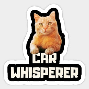 car whisperer Sticker